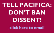 Tell Pacifica: Don't Ban Dissent!